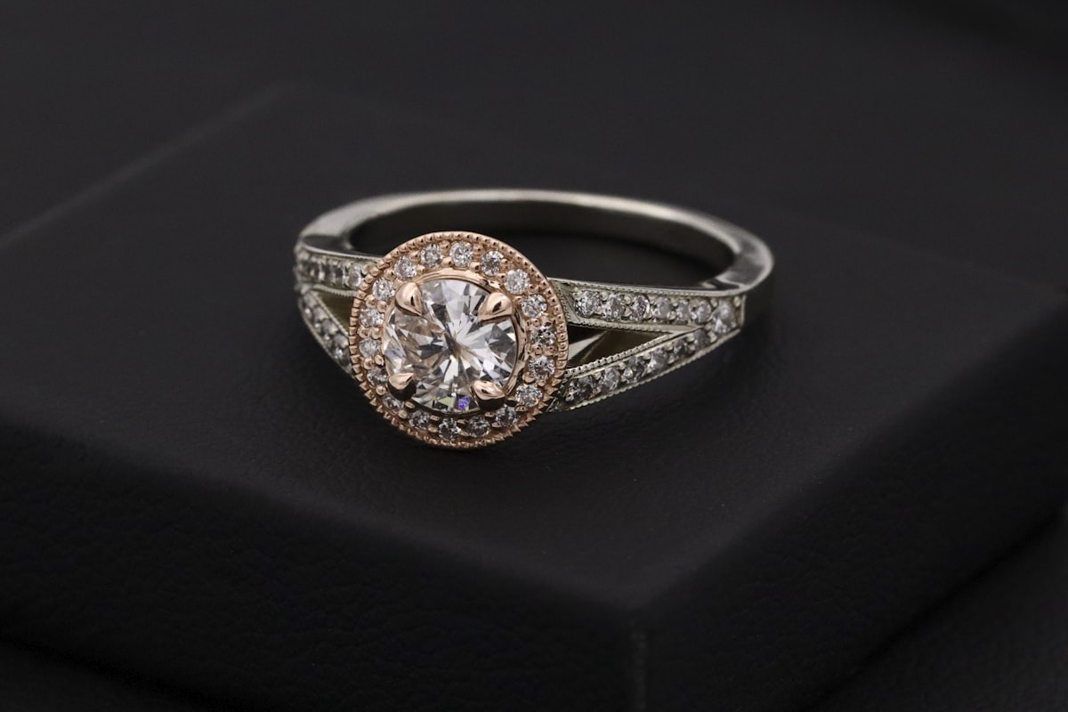 Best minimalist engagement rings 2026 — slim-band solitaire diamond ring in platinum